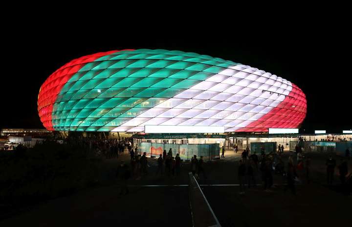 Allianz Arena München | Fußballspiel Italien