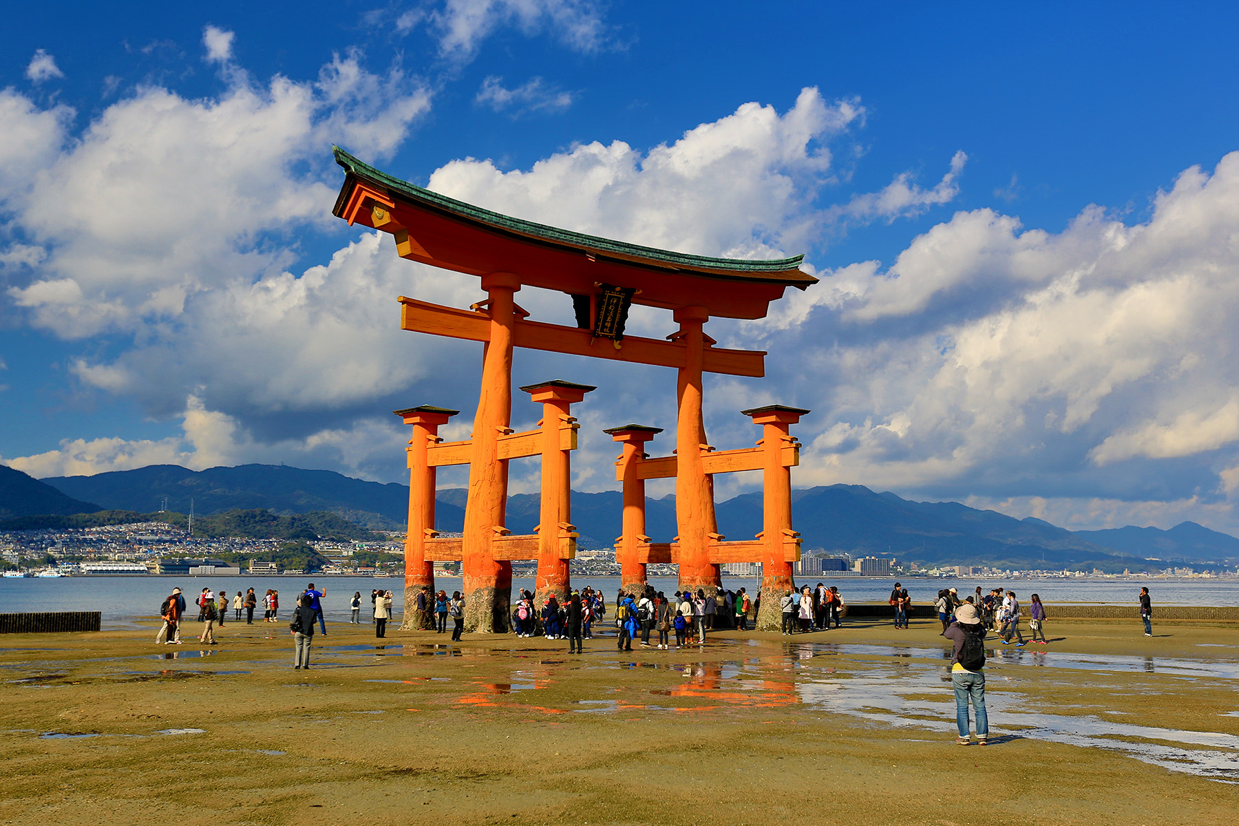 Itsukushima Floating Torii Gate Japan